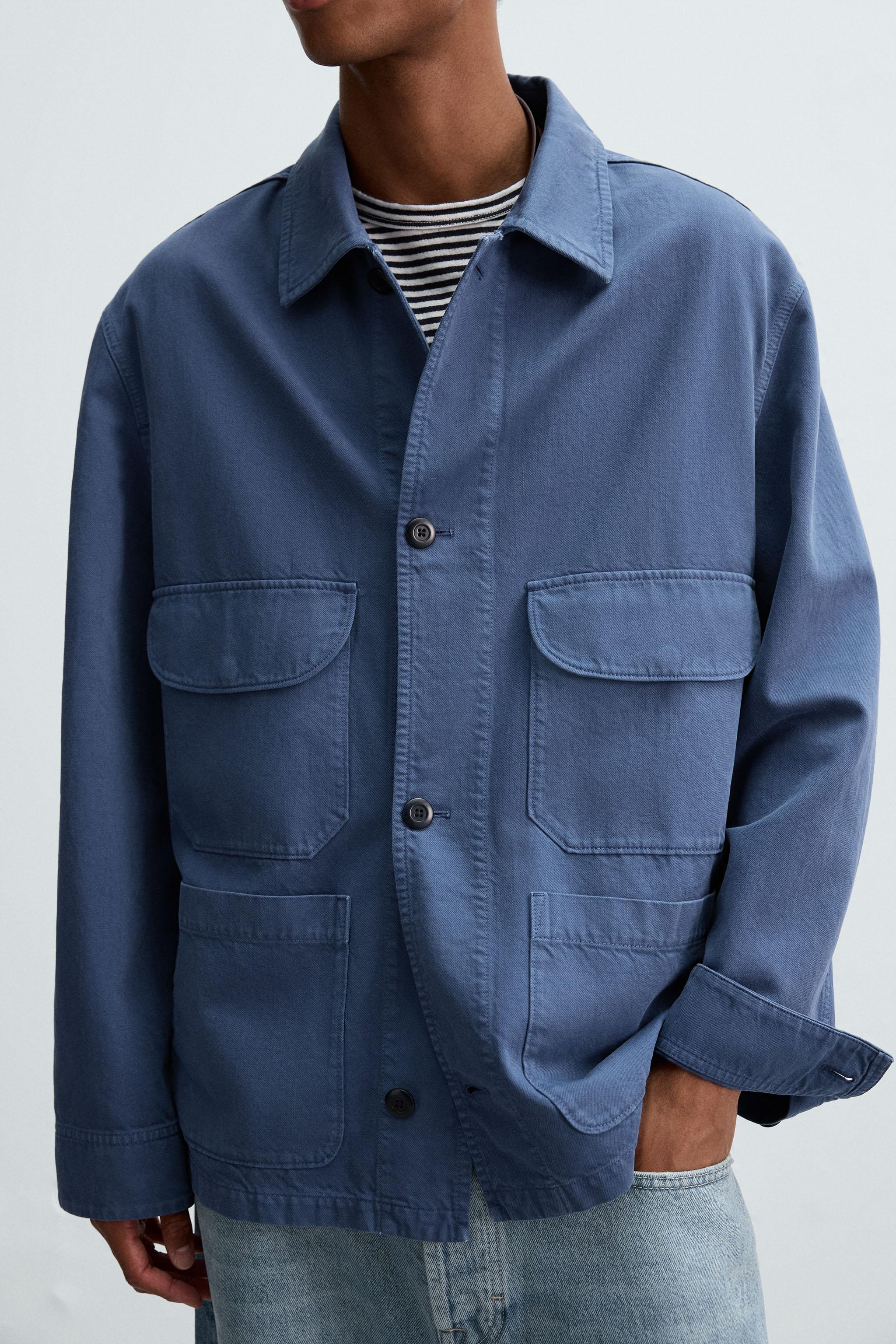 WASHED POCKET JACKET